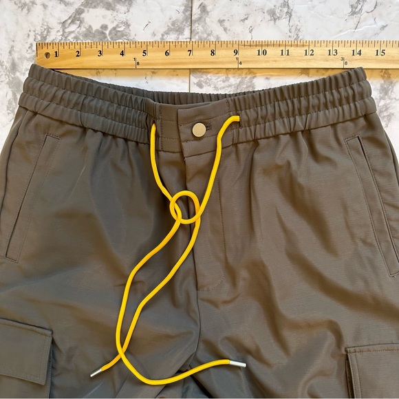 NWT Nova Men Fool For You Nylon Cargo Pants Brown Size Medium - Picture 4 of 10